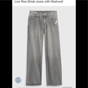 Low Rise Stride Jeans, 12T